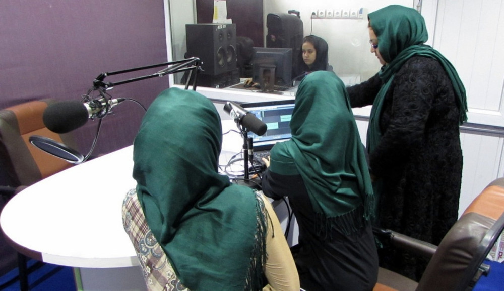 Radio Begum - the voice of Afghanistan's women (Photo Courtesy: UN)