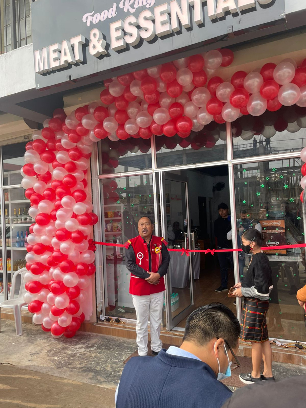 President of Western Sümi GB Federation S Vihuto Yepthomi inaugurated the ‘Food Kingdom: Meat & Essentials’ store at 4th Mile, Dimapur on December 13. Proprietor Shekiho Kiba informed that the store was inaugurated following an invocation prayer by Pastor of Sümi Baptost Church, Dimapur Nikhui Achumi.