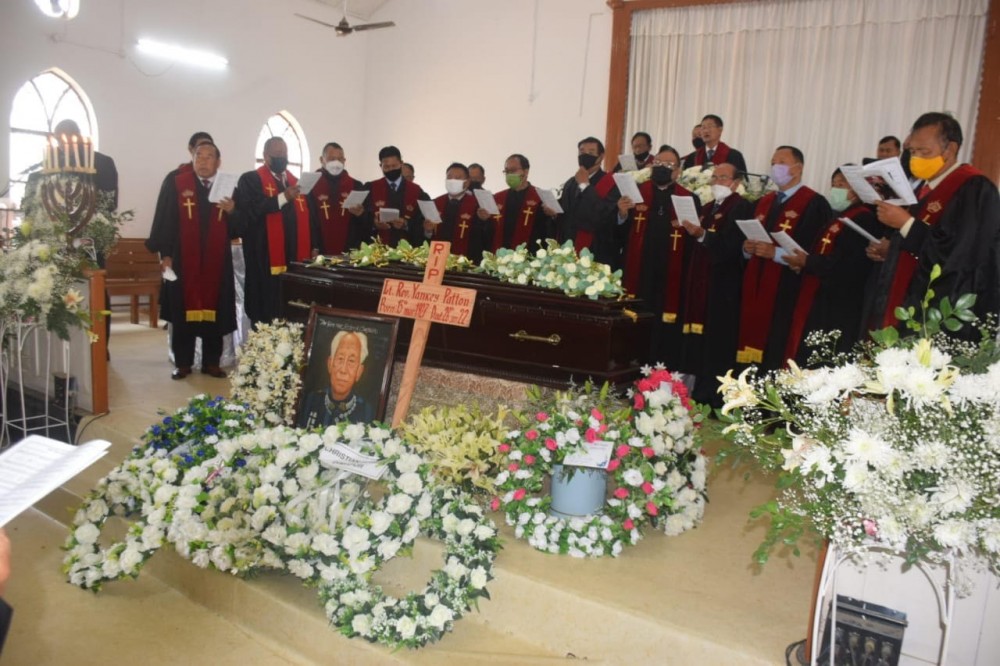 The home going service of late Rev Yankey Patton was held at LBCD on January 30. (DIPR Photo)