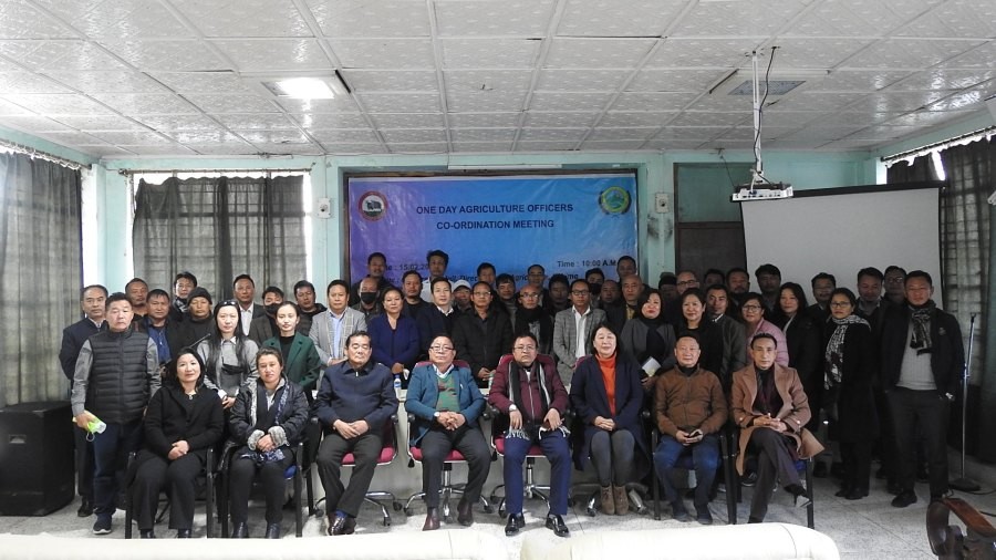 Agriculture officers’ co-ordination meeting held at conference hall of Directorate Agriculture, Kohima on February 16.