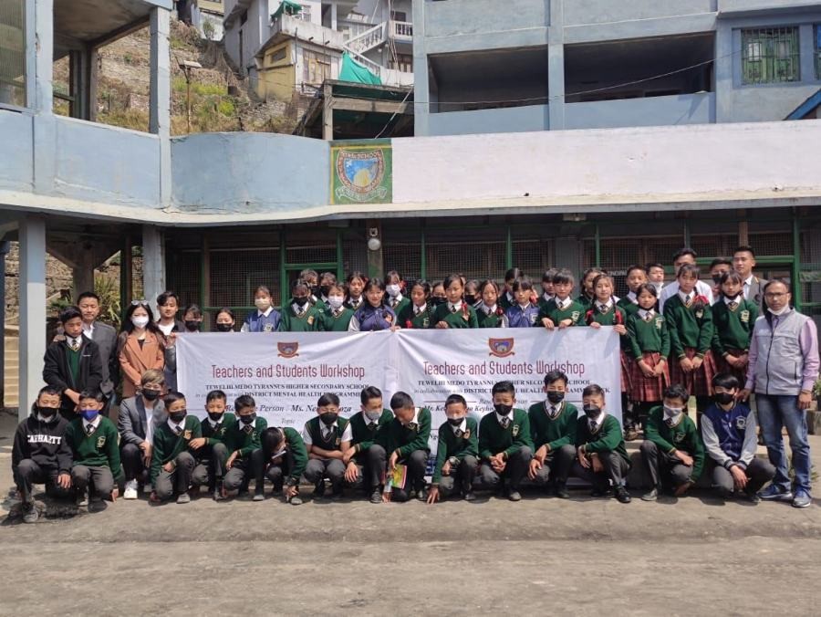 A teachers and students workshop was conducted at Tewelhi Medo Tyrannus Higher Secondary School, Pfutsero on March 16.