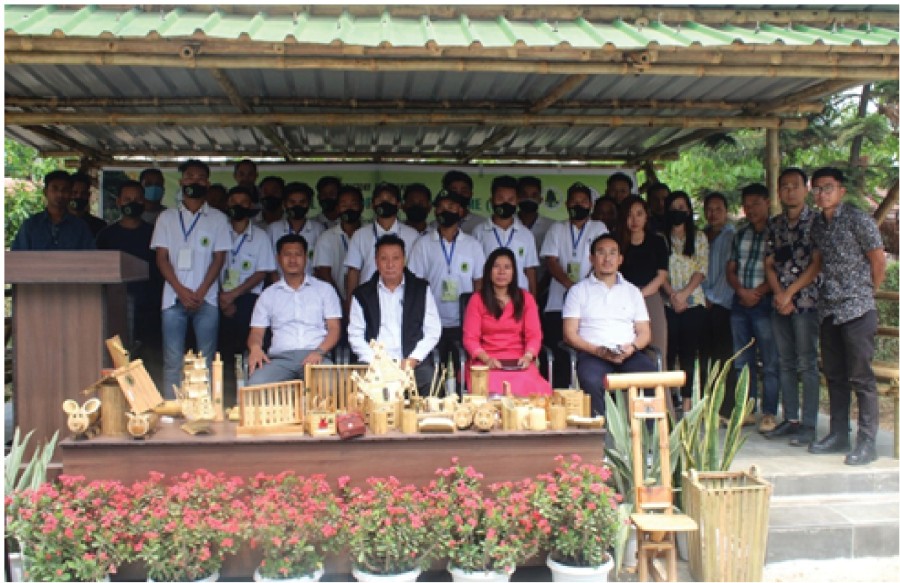 Trainees along with the guest of honour, officers and staffs of NPCB.