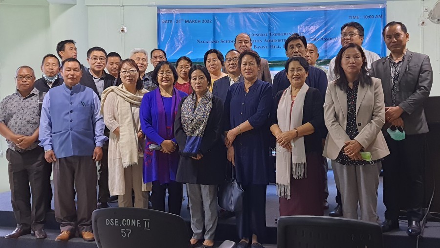 NSEAOA officials and members during 14th general conference on March 25. (Morung Photo)