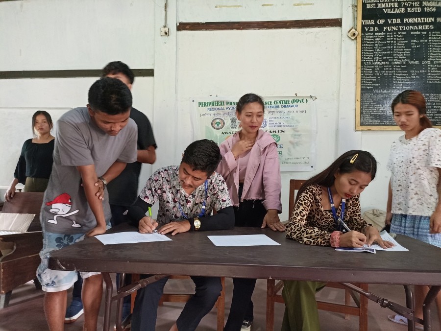 Can Youth in collaboration Regional Ayurveda Research Centre, Dimapur organized a medical camp at Phaipijang village.