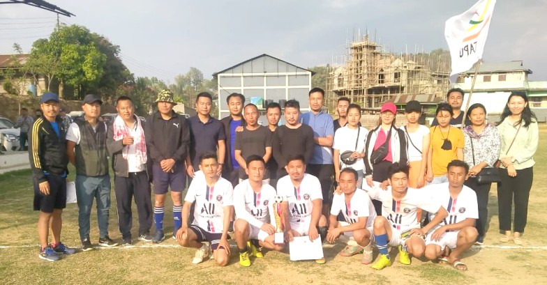 Pughoboto inter-departmental sports meet held at Local Ground Pughoboto concluded on April 8. (DIPR Photo)