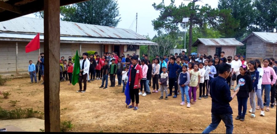 The Government Middle School Pungro Village held its annual sports day on April 19, 2022 with Vongtokiu VCC Pungro Village as Special Guest. The annual event, among others, was attended by GBs, School Management Committees, SIS, church elders and parents.