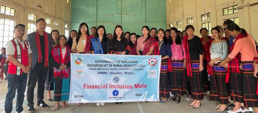 A special financial inclusion drive was organized for the community at the Bhandari Town Hall by the Block Mission Management Unit, Bhandari RD Block on April 12.