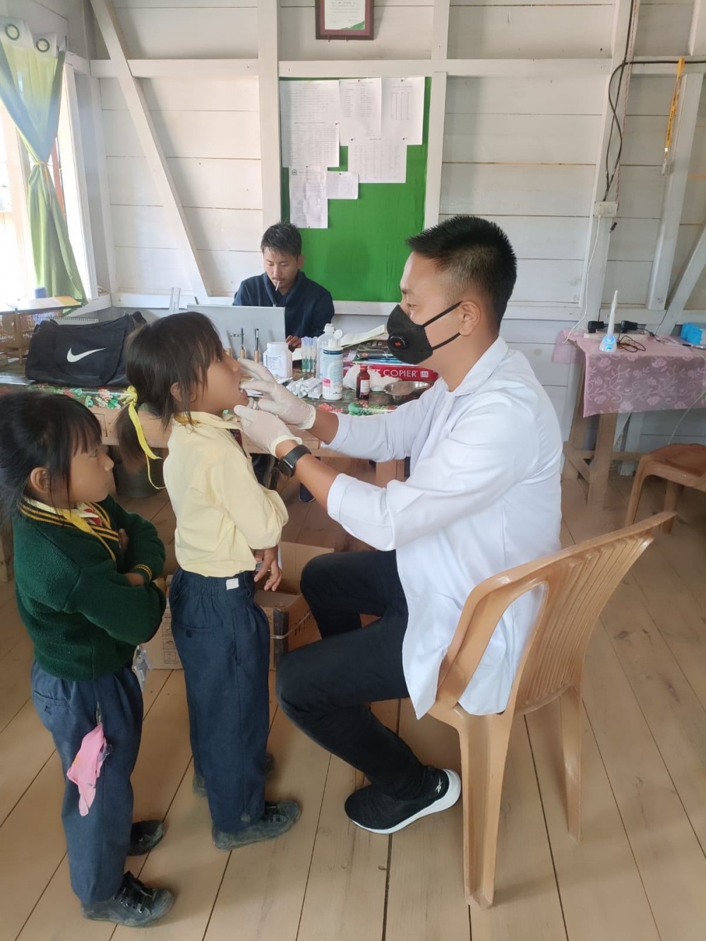 Oral health camp was conducted at LFS School, Mt Horeb School, GHS and GPS Pungro under Kiphire district from May 13 to 19. The camp was conducted under the initiative of Dr Weri Mero Medical Officer CHC, Pungro. Altogether, 2147 students were screened with oral care with flouride and extraction. 
