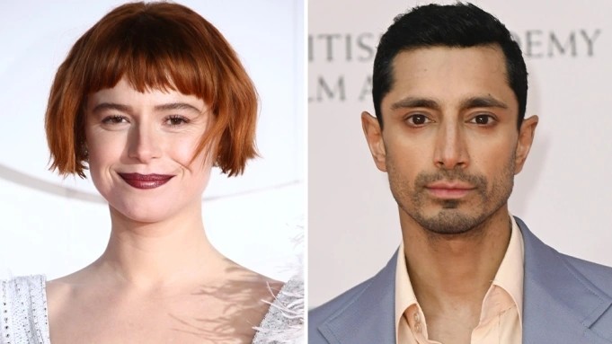 Jessie Buckley and Riz Ahmed AP; Mega