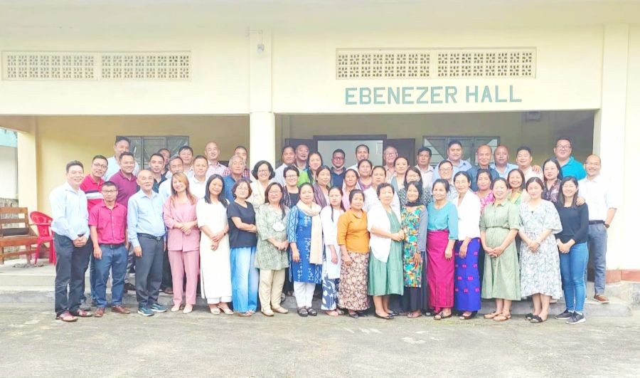 Delegates during the 20th Changki Theological Union conference held at Ebenezer Hall, Chümoukedima from May 2 to 4.