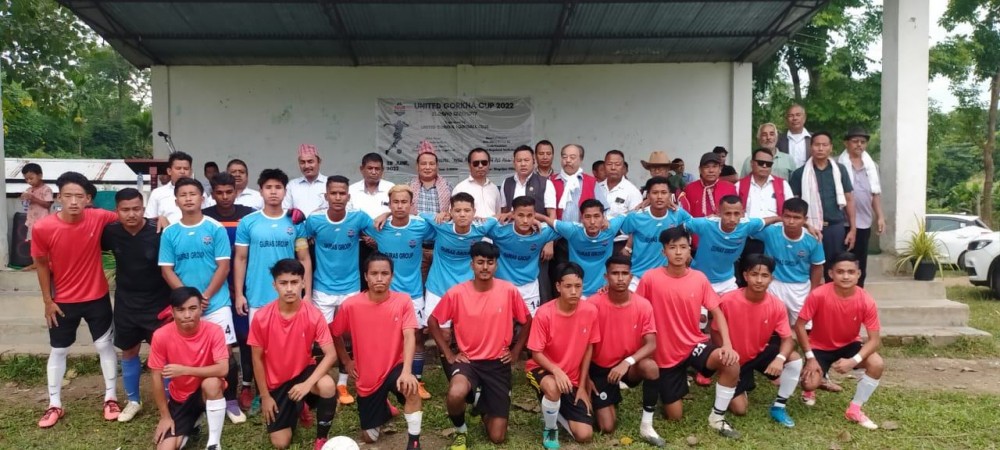 United Gorkha FC emerged winners of the first Gorkha Cup Football Tournament held at Singrijan from June 23 to 28.