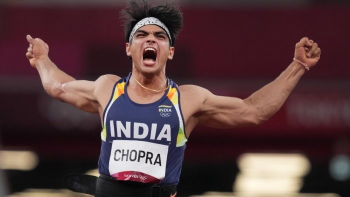 India's Neeraj Chopra. Credit: PTI Photo