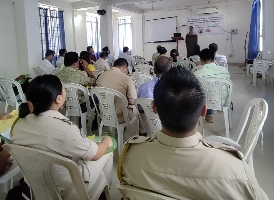 The District Tobacco Control Cell, Dimapur organised a training programme on implementation of Tobacco Free Educational Institutions (ToFEI) guidelines.