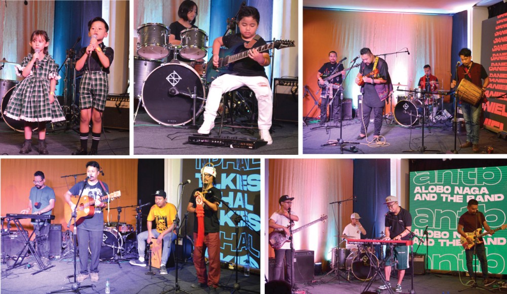 Various artists from Nagaland, Manipur and Meghalaya came together for the ‘World Music Day Concert’ at Room03, Dimapur on June 21. (Morung Photo)