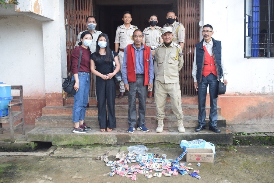 COTPA flying squad team along with the sized products.
