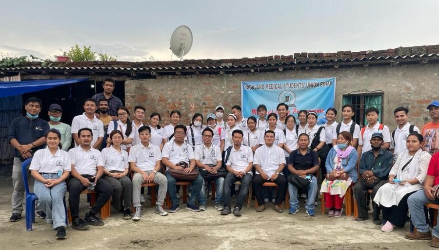 NMSUB and Patna Mission Field team during medical camp.