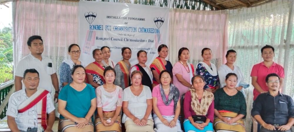 Rongmei Pui (mother) Organization Chümoukedima installation programme held at Rongmei Christian Fellowship Hall Chümoukedima on July 18.