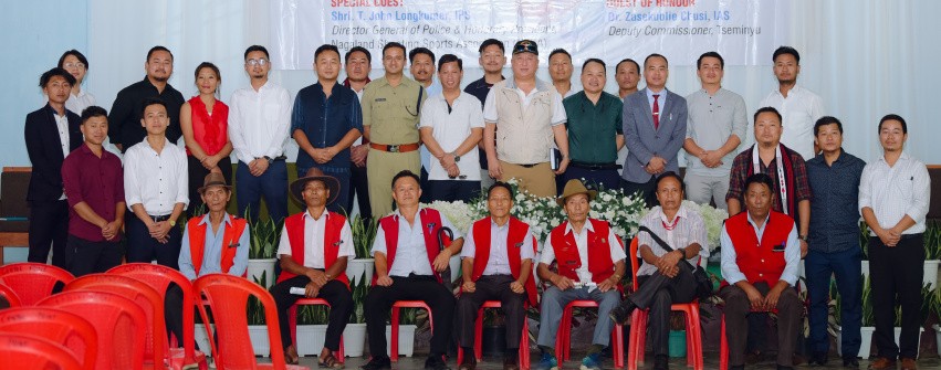 Launching programme of Tseminyu District Rifle Association, Table Tennis Association Tseminyu District and Tseminyu Athletics Association held at Tseminyu Town Hall on July 14.