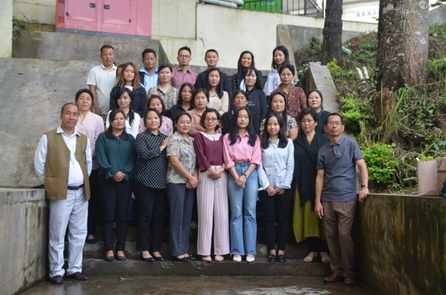 Two week-long refresher course training for stenographers was conducted from July 4 to 14 in the Civil Secretariat Complex, Kohima.