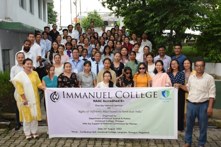 Participants of the national seminar on the ‘Rights of Differently-abled Women in North East India. (Morung Photo)