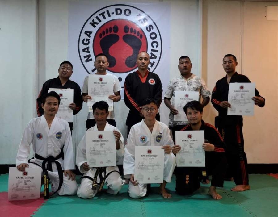 The All Naga Kiti-do Association handed out degree awards.