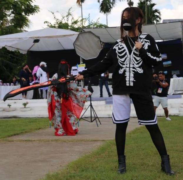 Cosplay competition participants during the 1st Nagaland Photography Festival at the Mandeville Garden, Purana Bazaar, Dimapur on August 20. The two-day event, organised by the Photography Club Dimapur (PCD) featured a mix of activities, including photography workshops by Nikon and Lumix, besides photography competitions, music, cosplay and interactions between photography clubs from the northeast. (Morung Photo)