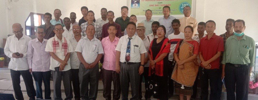 BSI Dimapur Auxiliary members with the new team in Chokihola Branch on September 10.