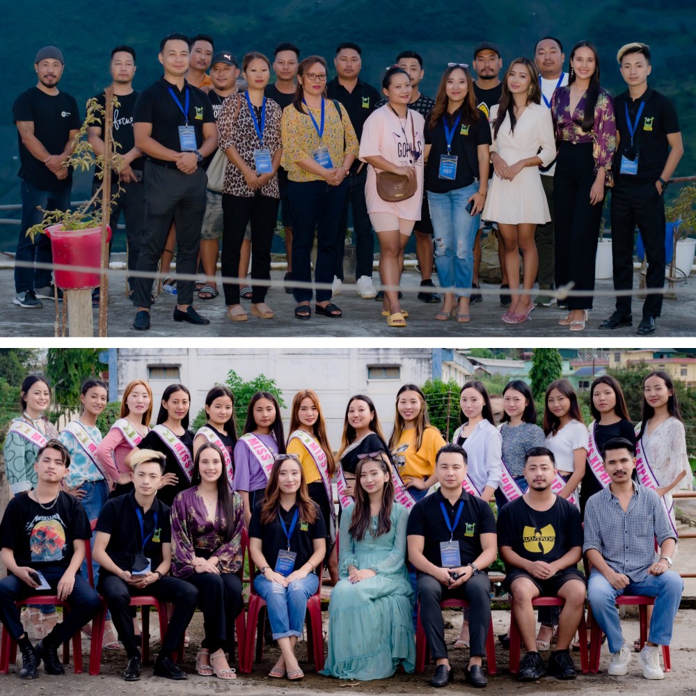 MERAKI Entertainment Nagaland is all set to host Miss Kiphire grand finale at the local ground, Kiphire Town under the theme, ‘Educate a girl, empower a society’ at 6:00 pm on September 17. The contest is organised in collaboration with Incessant Welfare Society Nagaland Training Centre Dimapur. 14 contestants will be vying the title. The judges for the grand finale are Lovi Awomi VLCC Miss India Nagaland, Longtise Lecture ZPC and Likhumla. Duirng the event, Dreamz Unlimited will participate as special appearance, Moko Koza as guest artist and Suzzan Awomi as show stopper and panel of judge. This show Choreographer & Groomer is Sanjeev Tamang and Contestant Manager is Ralan Patton. (Photo Courtesy: MERAKI Entertainment Nagaland)