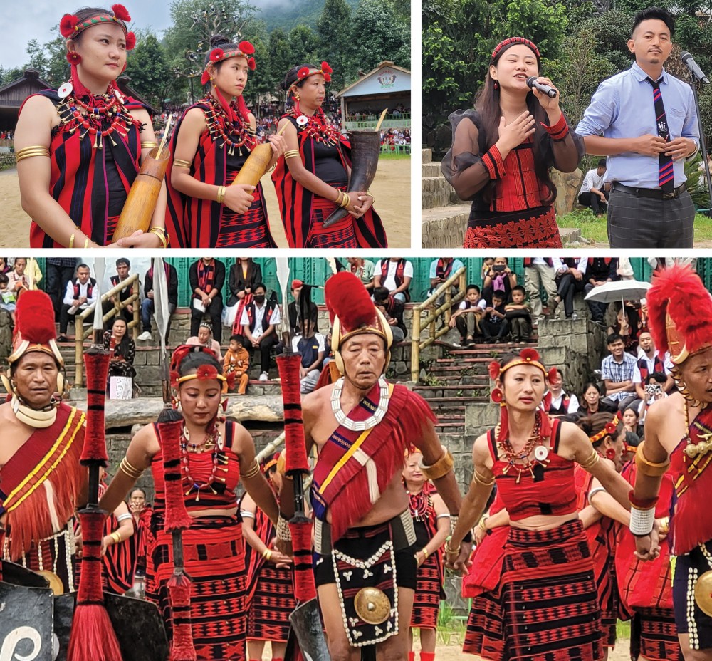 The Morung Express presents glimpse of the golden jubilee celebration of Sangtam Union Kohima (SUK)- cum-Mungmung festival on September 3 at The Naga Heritage Village, Kisama under the theme “Growing together in unity.” (Morung Photo)