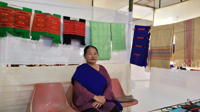 The Morung Express presents glimpse of State Handloom Expo 2022 at Tseminyu town, which started on September 1 and will continue till September 14. It was organized by Nagaland Apex Weavers & Artisans Co-operative Federation Ltd, Dimapur (WEAFED) and sponsored by office of the Development Commissioner for Handlooms, Ministry of Textiles, Government of India. (Morung Photo)