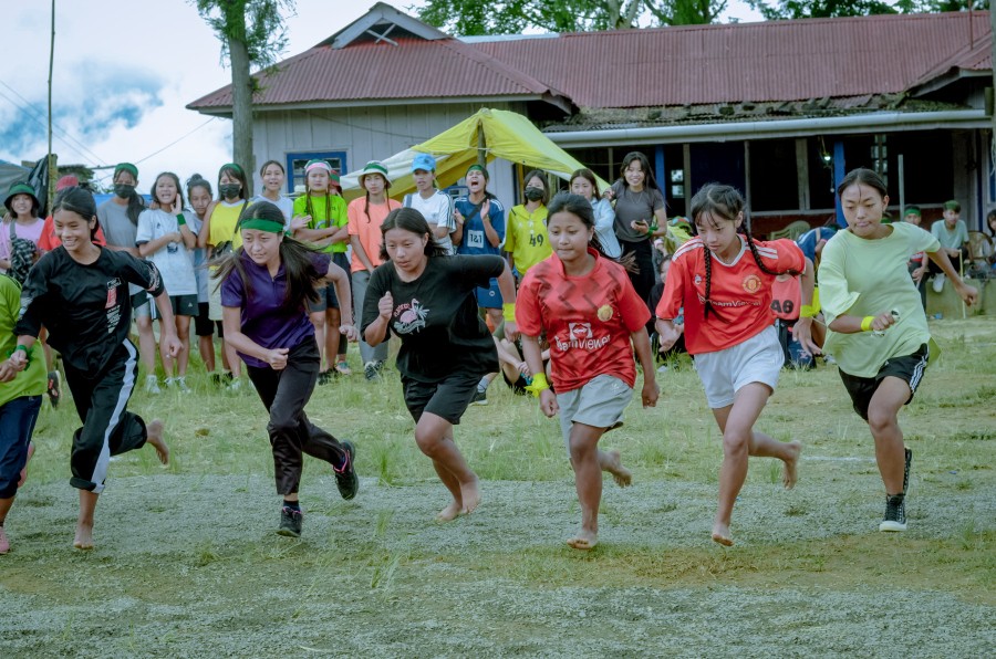 Youth Olympic organized by Youth Department of Tuensang Town Baptist Church at Baptist Thangyen Ground in Tuensang concluded on October 5. (Morung Photo)