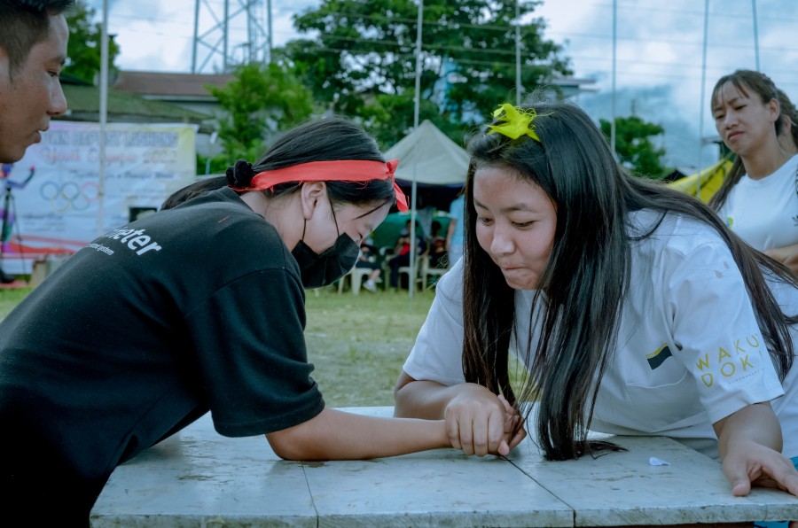 Youth Olympic organized by Youth Department of Tuensang Town Baptist Church at Baptist Thangyen Ground in Tuensang concluded on October 5. (Morung Photo)