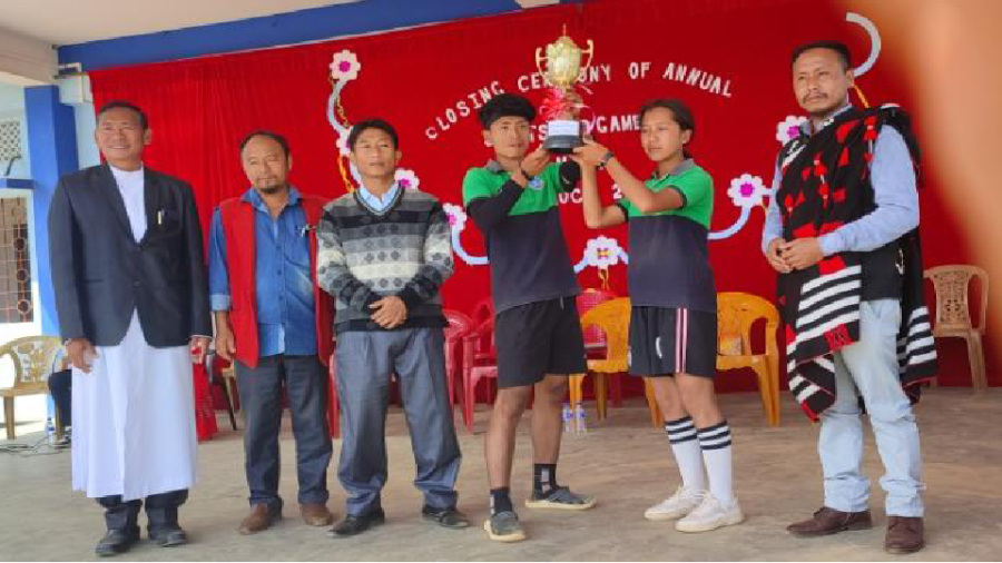 St Xavier held its annual games and sports meet at the school premises between October 19 to 22. (Photo Courtesy: St Xavier School, Shamator)