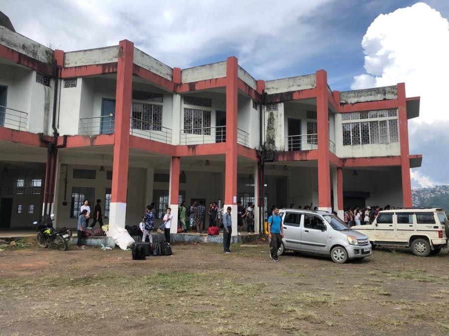 Passengers throng ISBT, Kohima on October 1.  (Morung Photo)