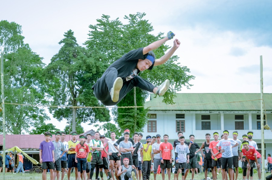 Youth Olympic organized by Youth Department of Tuensang Town Baptist Church at Baptist Thangyen Ground in Tuensang concluded on October 5. (Morung Photo)