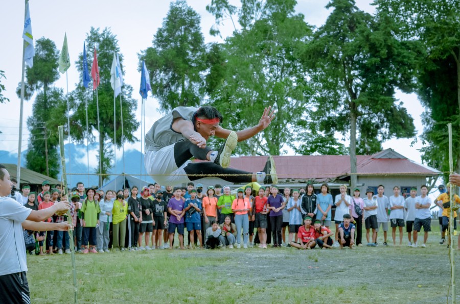 Youth Olympic organized by Youth Department of Tuensang Town Baptist Church at Baptist Thangyen Ground in Tuensang concluded on October 5. (Morung Photo)