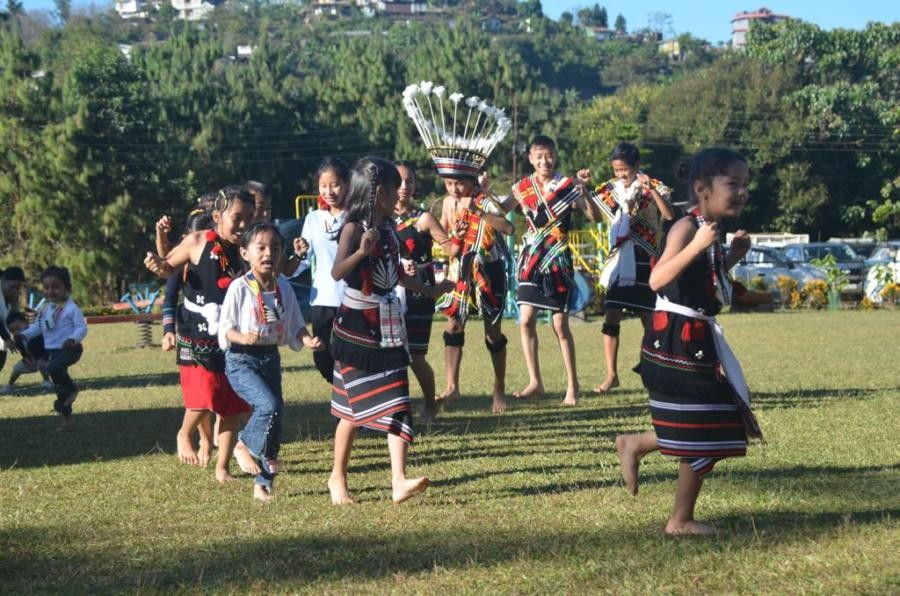 Cultural performance at Lamsimngyi festival on October 31.