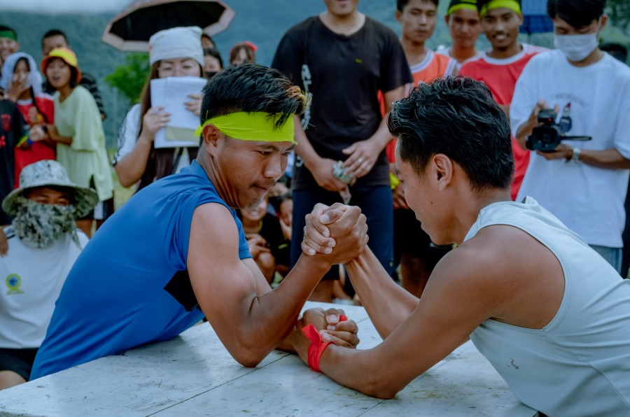 Youth Olympic organized by Youth Department of Tuensang Town Baptist Church at Baptist Thangyen Ground in Tuensang concluded on October 5. (Morung Photo)