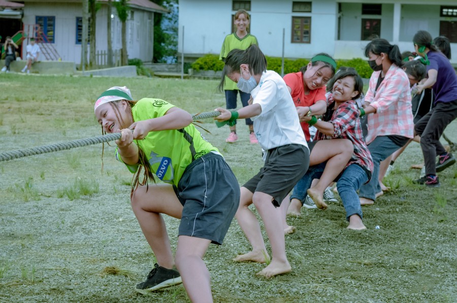 Youth Olympic organized by Youth Department of Tuensang Town Baptist Church at Baptist Thangyen Ground in Tuensang concluded on October 5. (Morung Photo)