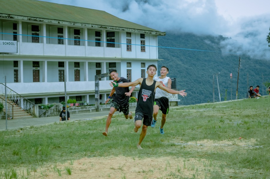 Youth Olympic organized by Youth Department of Tuensang Town Baptist Church at Baptist Thangyen Ground in Tuensang concluded on October 5. (Morung Photo)