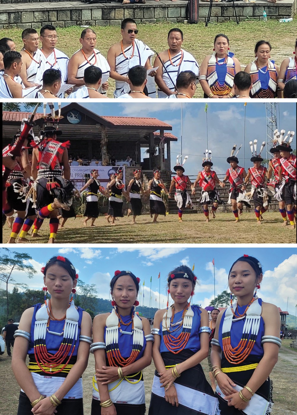 Participants during the cultural programme under the aegis of Rengma Public Organization Kohima (RPOK) at Naga Solidarity Park, Kohima on October 22. (Morung Photo)