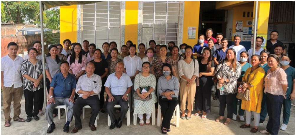 Representatives of various health units during the knowledge exchange programme on September 30.