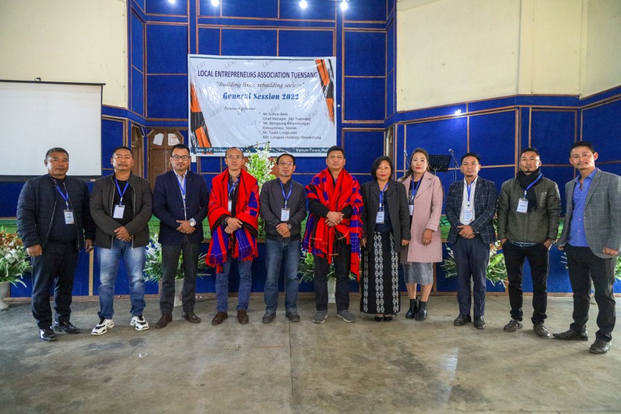 Local Entrepreneurs Association Tuensang held its triennial general session at Town Hall, Tuensang on November 12. (Morung Photo)