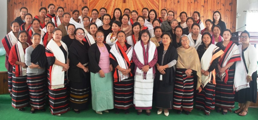 Commemorating the quasquicentennial (125 years) of Christianity of Benreu Baptist Church (BBC), the Benreului Baptist Mipui Maa Kohima Unit held a fellowship programme with Benreume sisters married to other tribes (Tileime) at Zeme Baptist Church Kohima on November 5. Dr Khriesi Kesiezie exhorted the gathering with the gospel of Jesus Christ and other members also shared their experiences.