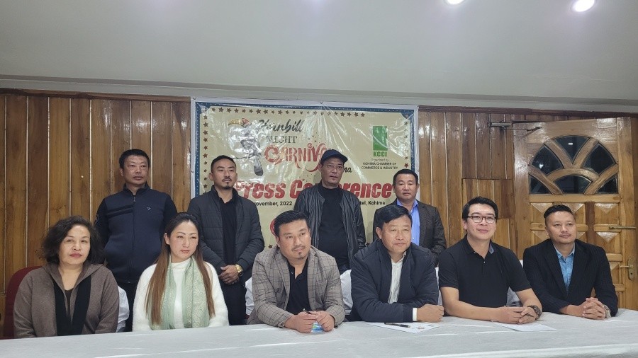 KCCI officials addressing press conference on November 27. (Morung Photo)