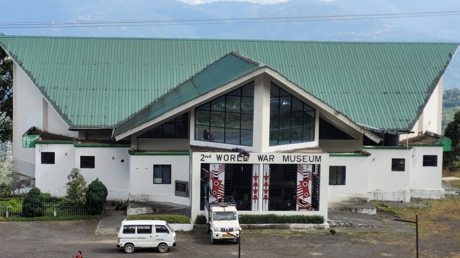 View of 2nd World War Museum at Naga Heritage Village, Kisama. (Morung Photo)