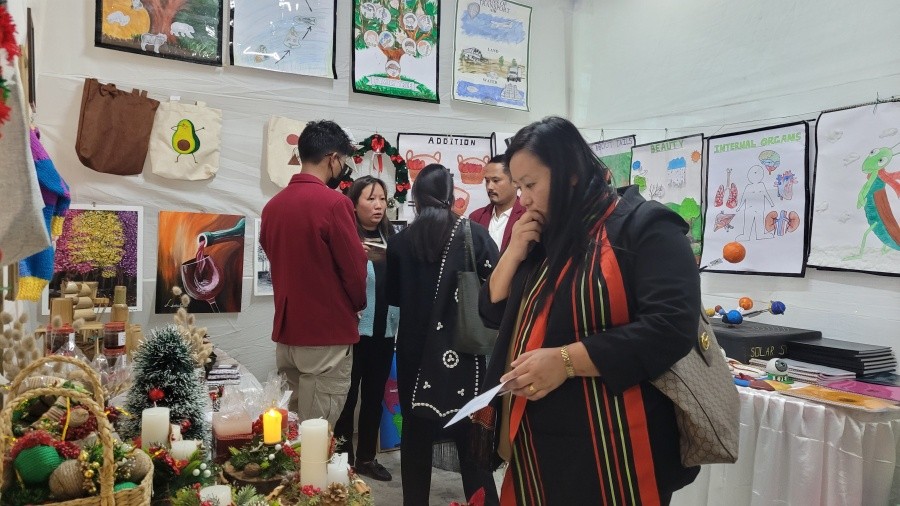 Teaching Learning Materials & Life Skills products exhibition in Kohima on November 25. (Morung Photos)