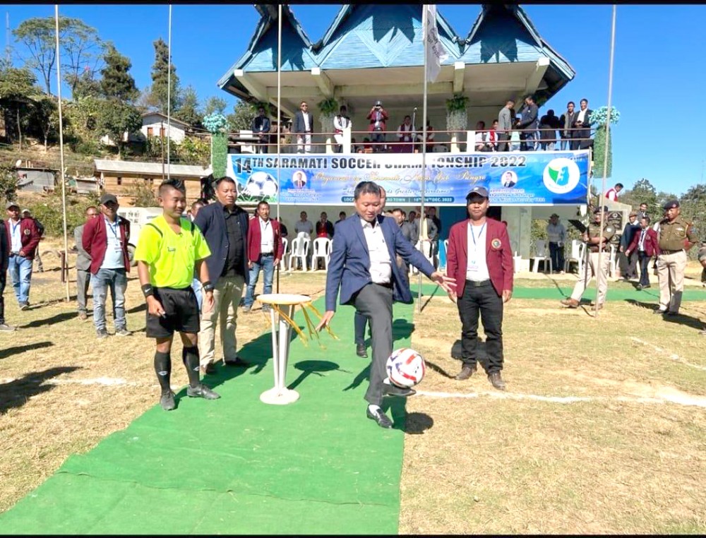 14th edition of Saramati Soccer Championship 2022 kicked off at Pungro Town.