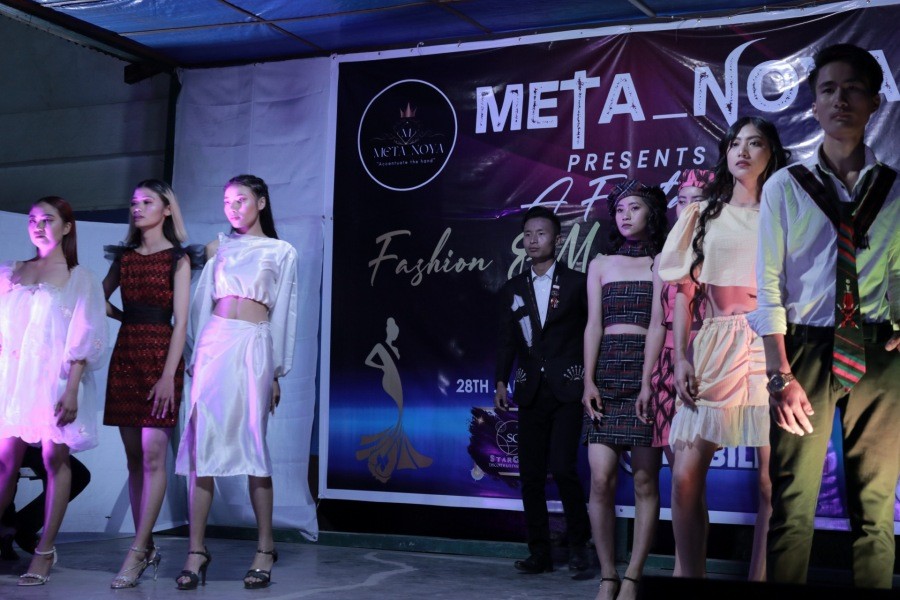 The event featured showcased the talent of young fashion, music, and dance artists from Kiphire district.