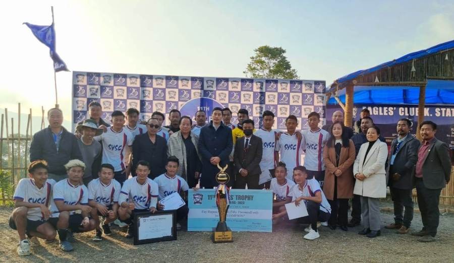 Zenith SKZ emerged champion after defeating T Zisunyu XI (B) during the Eagles’ Club K Station 25th anniversary celebration cum 11th Eagles Trophy.